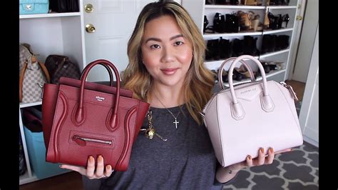 celine nano luggage and givenchy antigona|celine mini luggage.